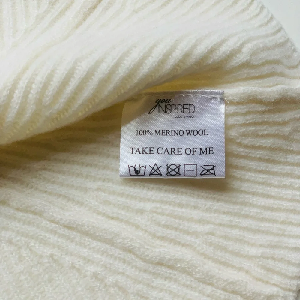 WARM ORGANIC MERINO wool collar scarf baby girl toddlers Neck warmer size1-3y